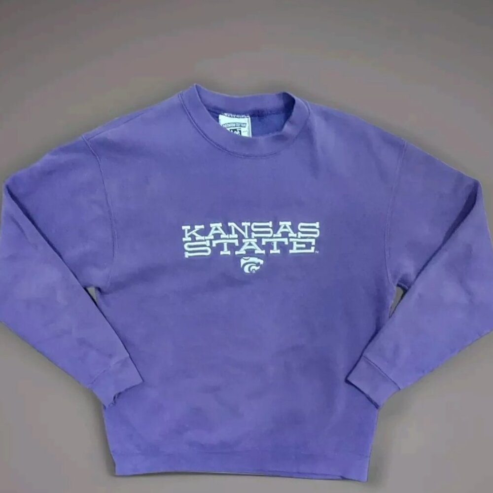 Kansas State Wildcats Vintage Sweatshirt Size Medium Sweater University